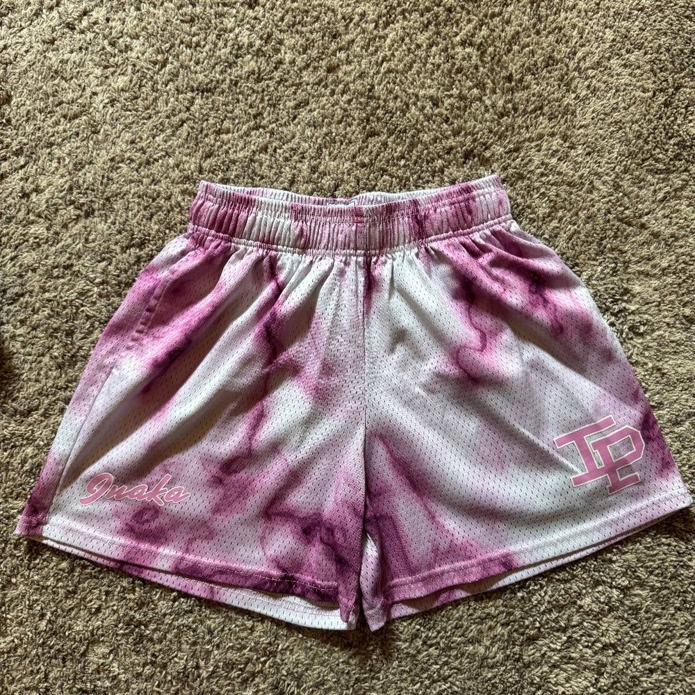 Inaka Power Pink Mesh Shorts